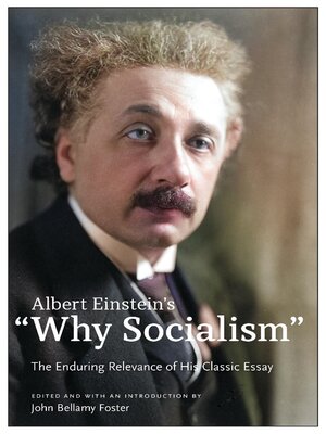 cover image of Albert Einstein's "Why Socialism?"